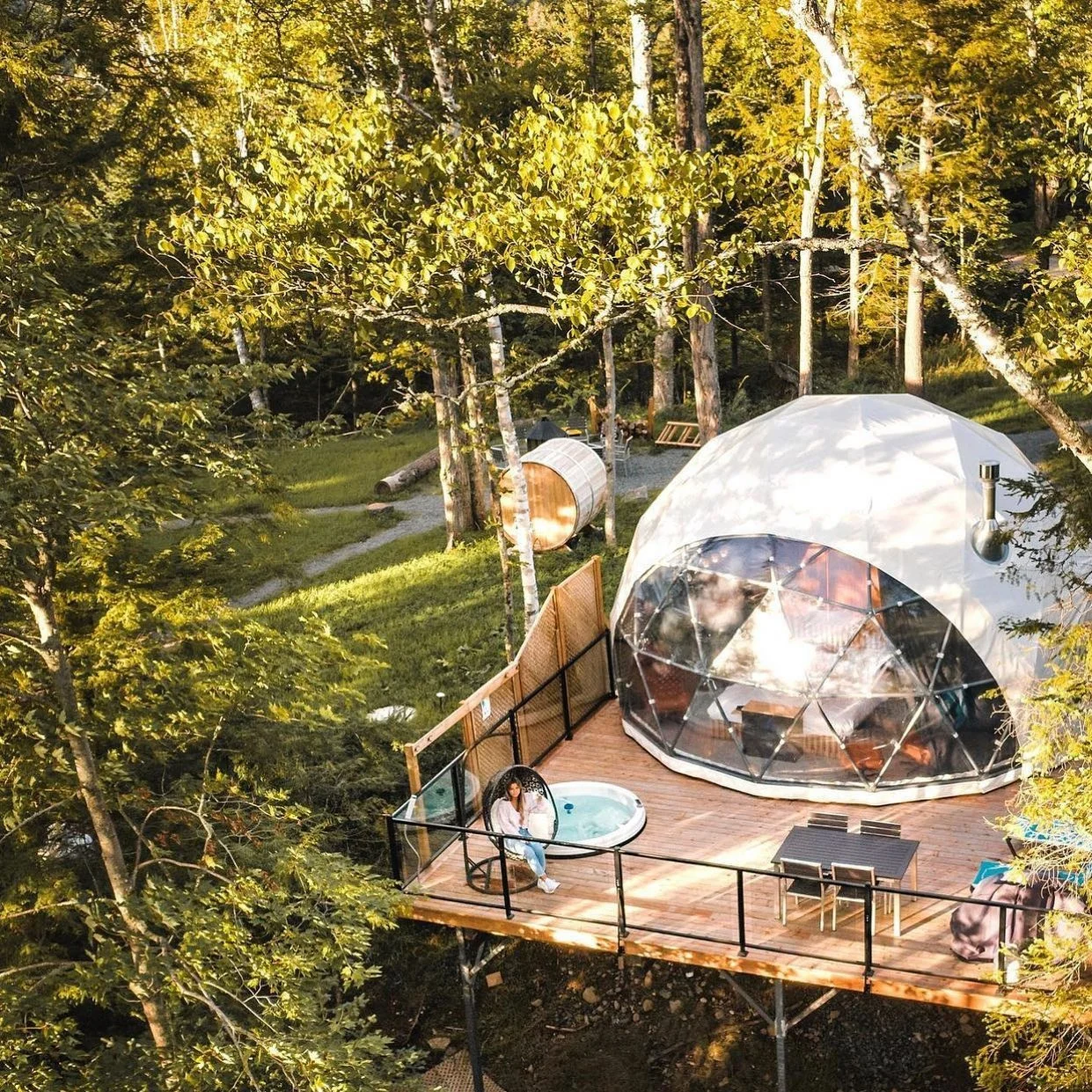 Glamping Clamping Tent Luxury Hotel Tents for Party Event