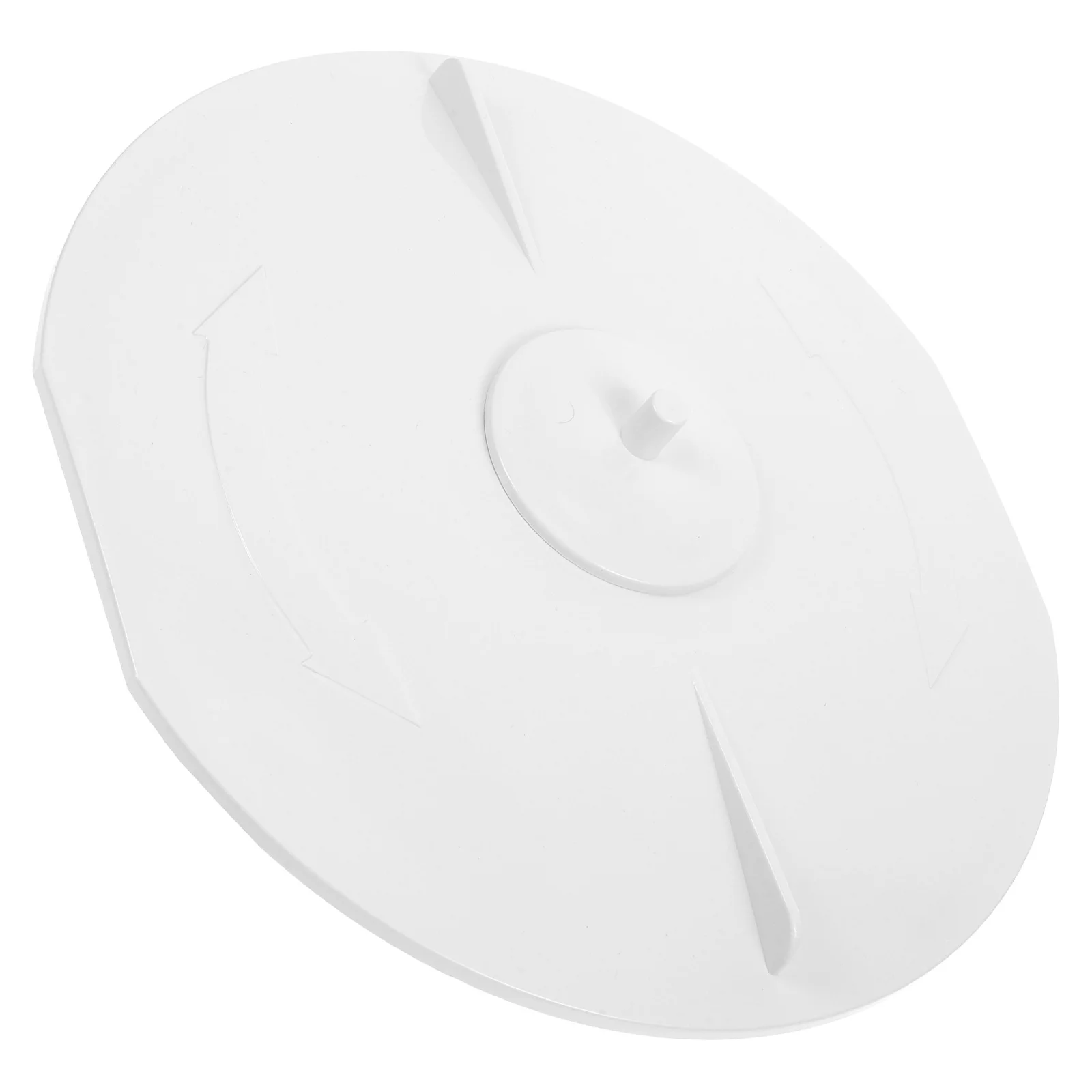

Pool Skimmer Cover Durable ABS Skimmer Lid Replacement for Inground Swimming Pools Deck Cover Round Lid Pool Accessory