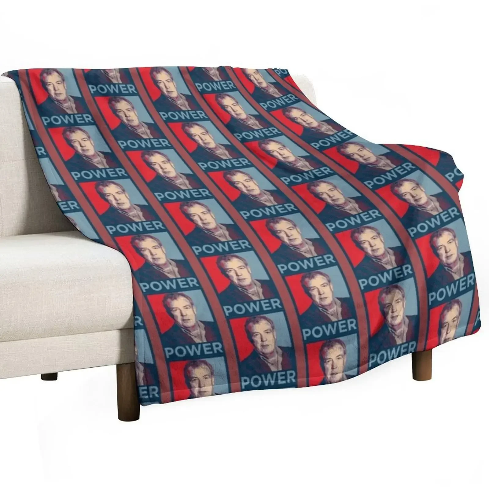 jeremy clarkson power Throw Blanket Winter beds Luxury Designer Decorative Beds Blankets