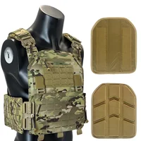 EMERSONGEARS Chaleco táctico LAVC de liberación rápida modular con corte láser de nailon 1000D multifunción con relleno de EVA Un par