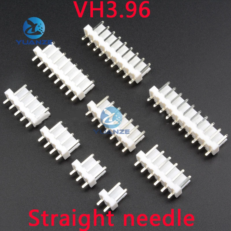 10PCS VH 3.96mm 2P 3P 4P 5P 6P 7P 8Pin Male Plug   Female Housing   Terminals VH3.96 Connector