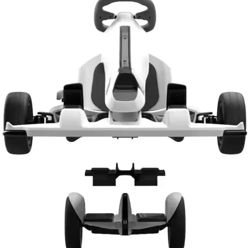 Electric Kart Kit 2 with Ninebot S electric scooter for adult kids racing karts