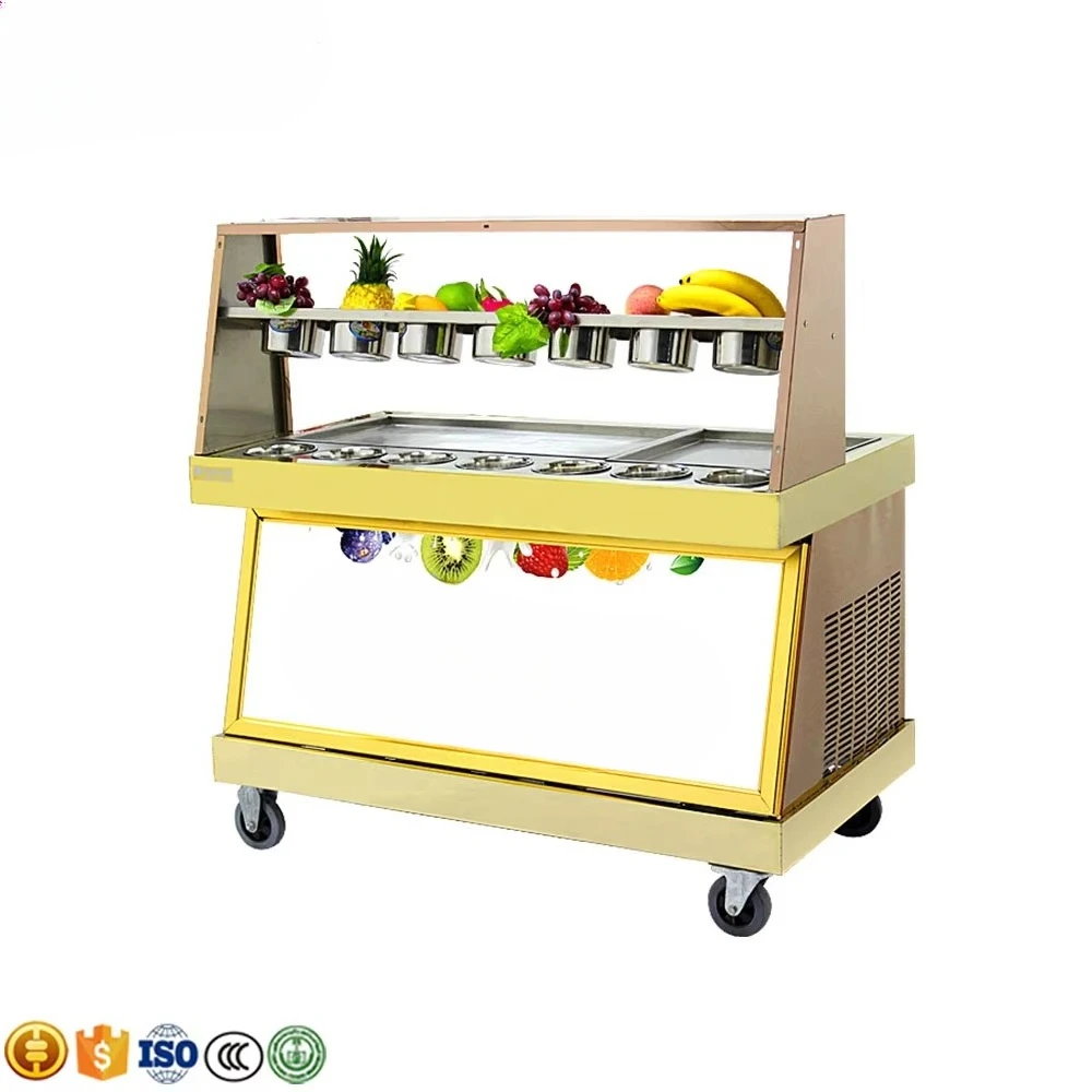 

Fried Ice Roller/Ice Cream Freezer Making/Fried Ice Cream Roller