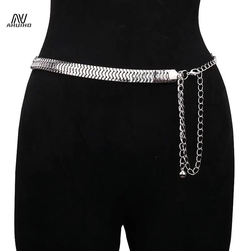 Vrouwen Mode Riemen Luxe Designer Riem Retro Zilver Gesneden Holle Ketting Riem Voor Vrouwen Elegante Ronde Metalen Vrouwen Riem