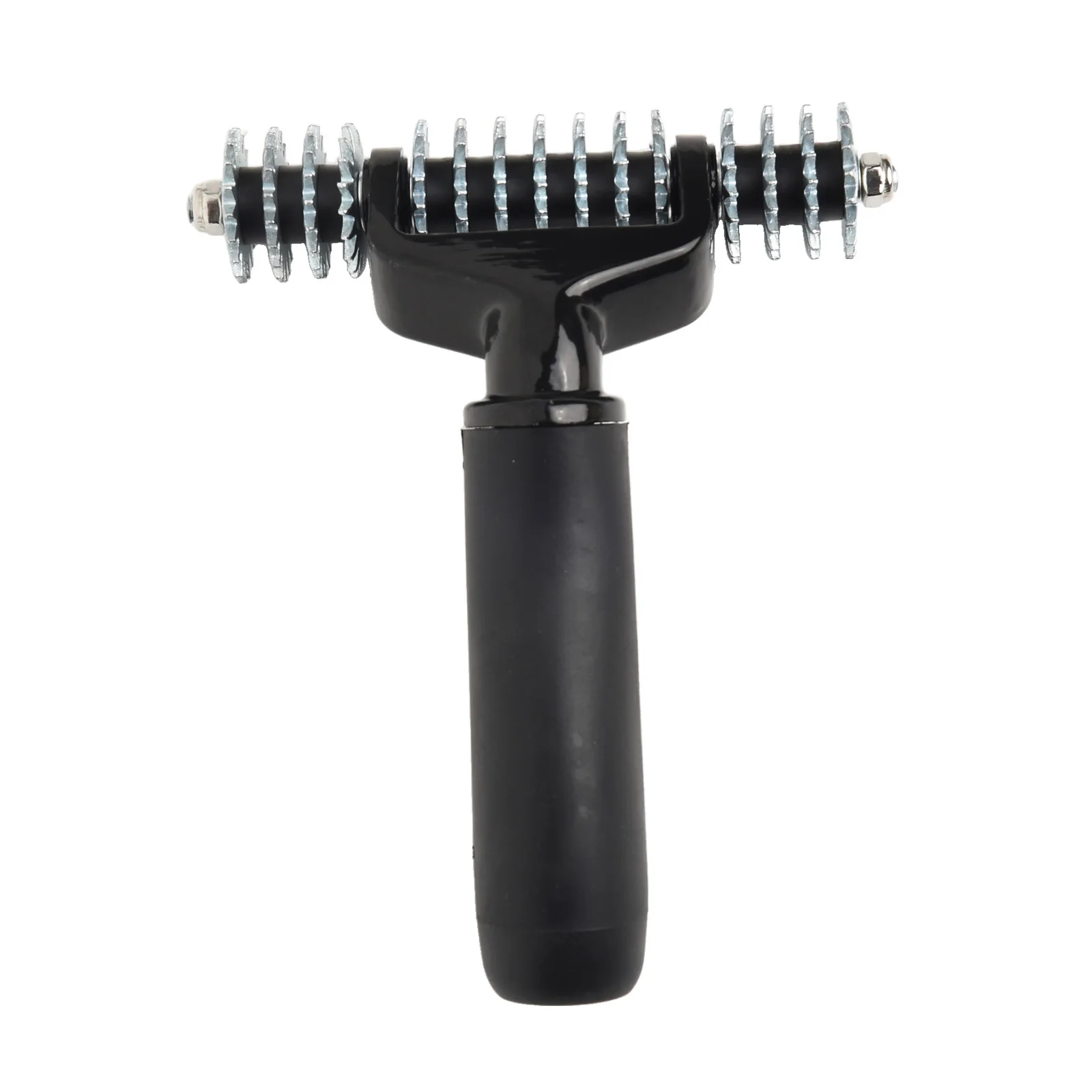 Alat Perbaikan Karpet Rol Jahitan Karpet Rol Gigi Roda 5 Inci untuk Pemasangan Karpet Alat Tepi Tekan Rol Jahitan Perkakas Tangan