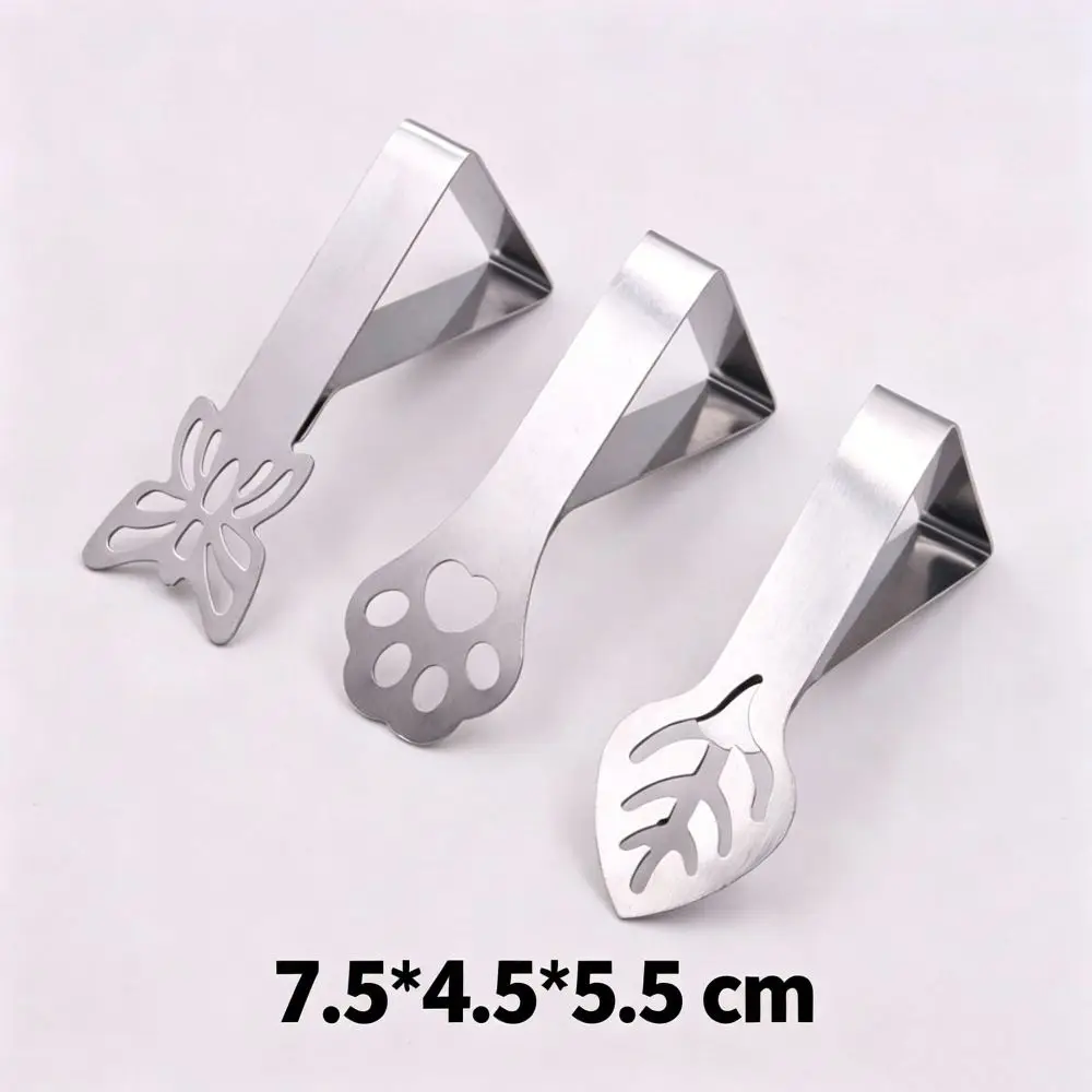 Adjustable Stainless Steel Tablecloth Clips Metal Holder Anti Slip Cover Fixer For Dining Table Party Decor