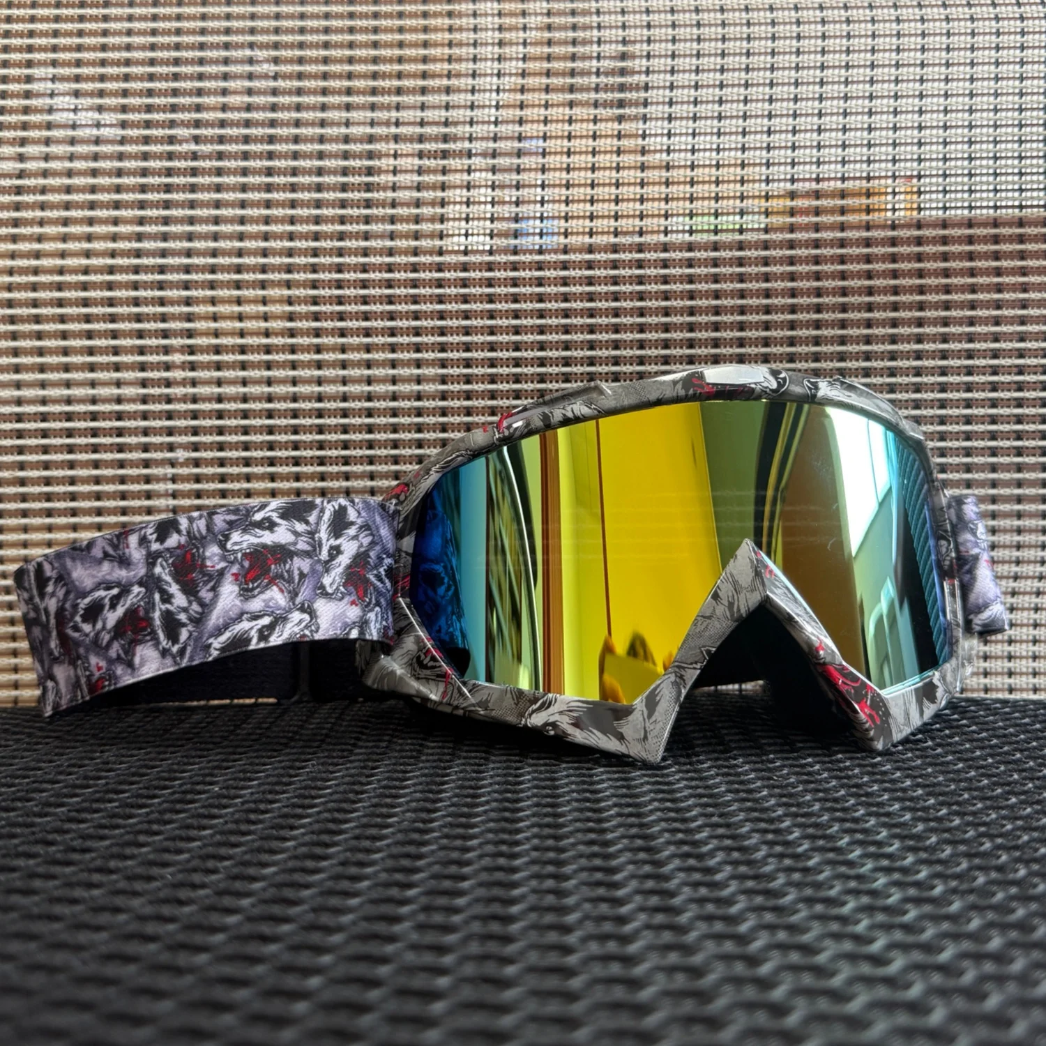 UV400 UV400 Motocross Riding Ski Goggles HD Water Transfer Print Wind Dust Proof Helmet Compatible Skiing Goggles for Outdoor Sports - Aliexpress Deal