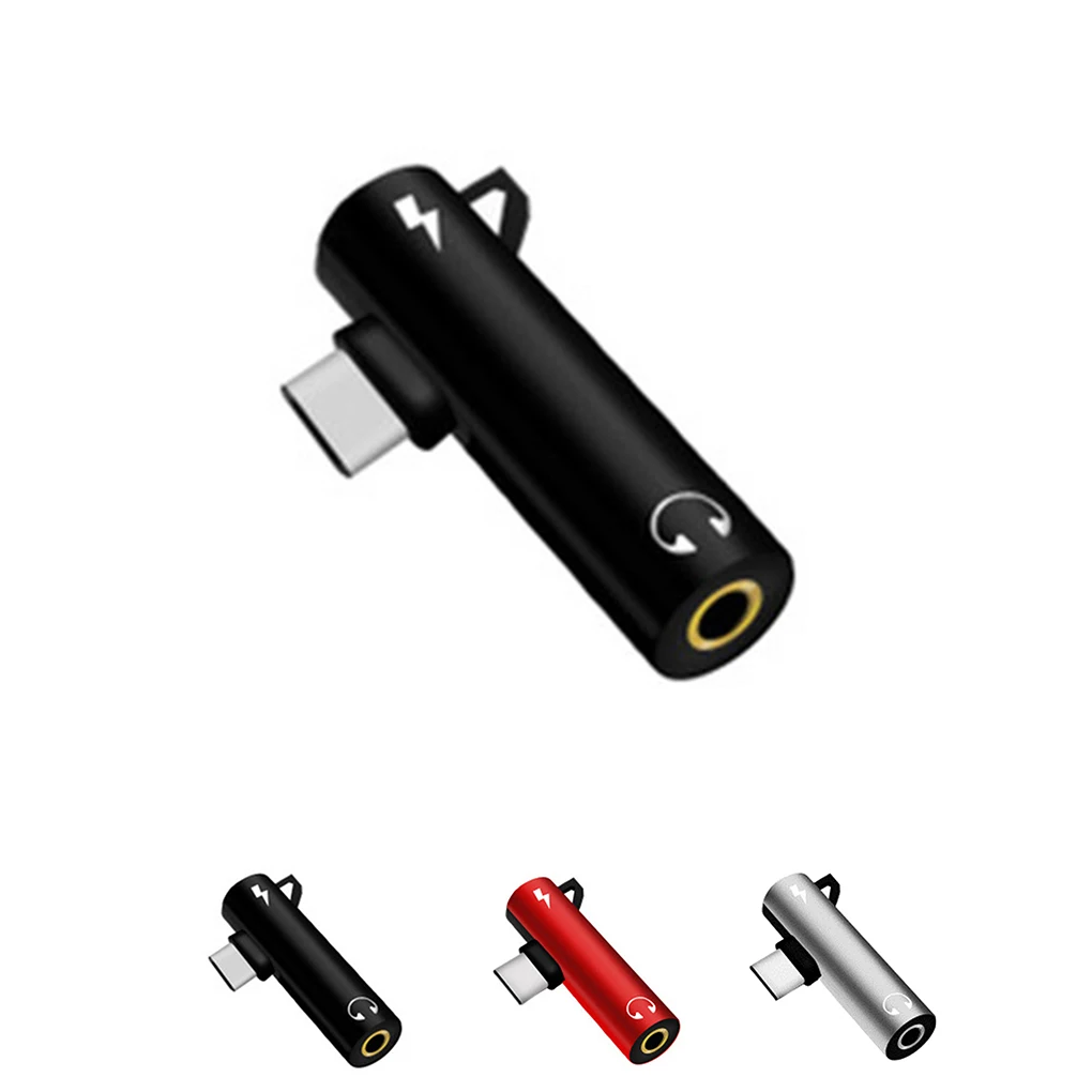 

Type-c 3.5mm Adapter Accessories Headset Connector Earphone Converter Connection Accessory Adapting Equipment silver
