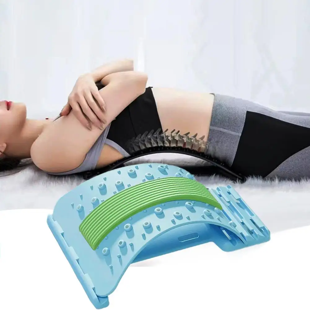 Camilla Lumbar para espalda baja para aliviar el dolor, dispositivo de descompresión espinal no quirúrgico, soporte para espalda baja para uso doméstico L0M4