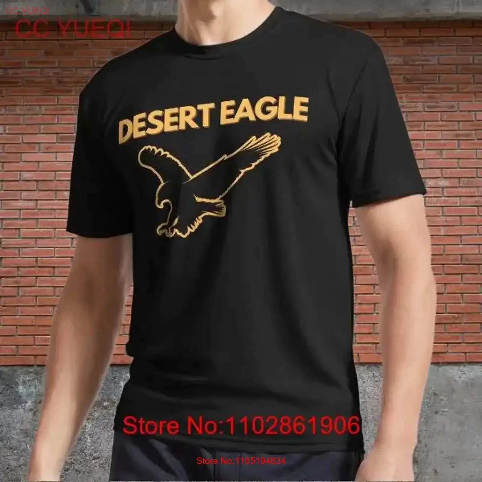 

Desert Eagle Active T Shirt Logo Men's Funny Size S to 5XL vintage Washed graphic Soft streetwear homme designer clothes