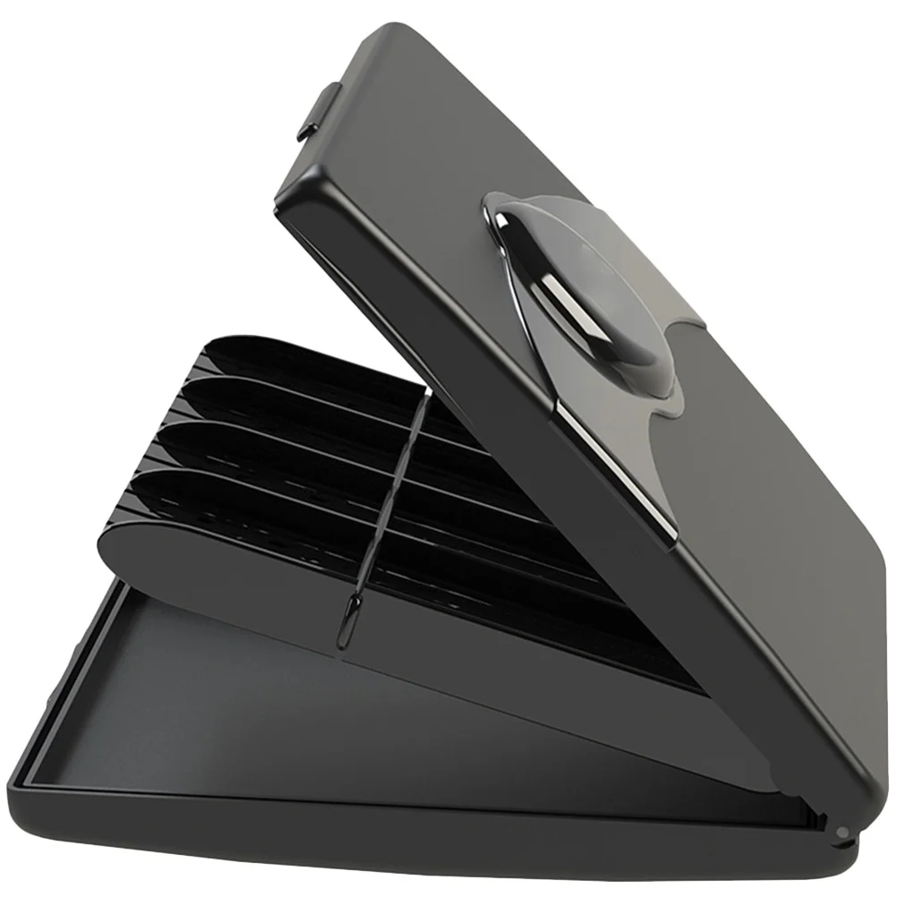 

Waterproof Oboe Reed Box Black Portable Abs Storage Case For Saxophone Reed Organizer Music Instrument Holder Container