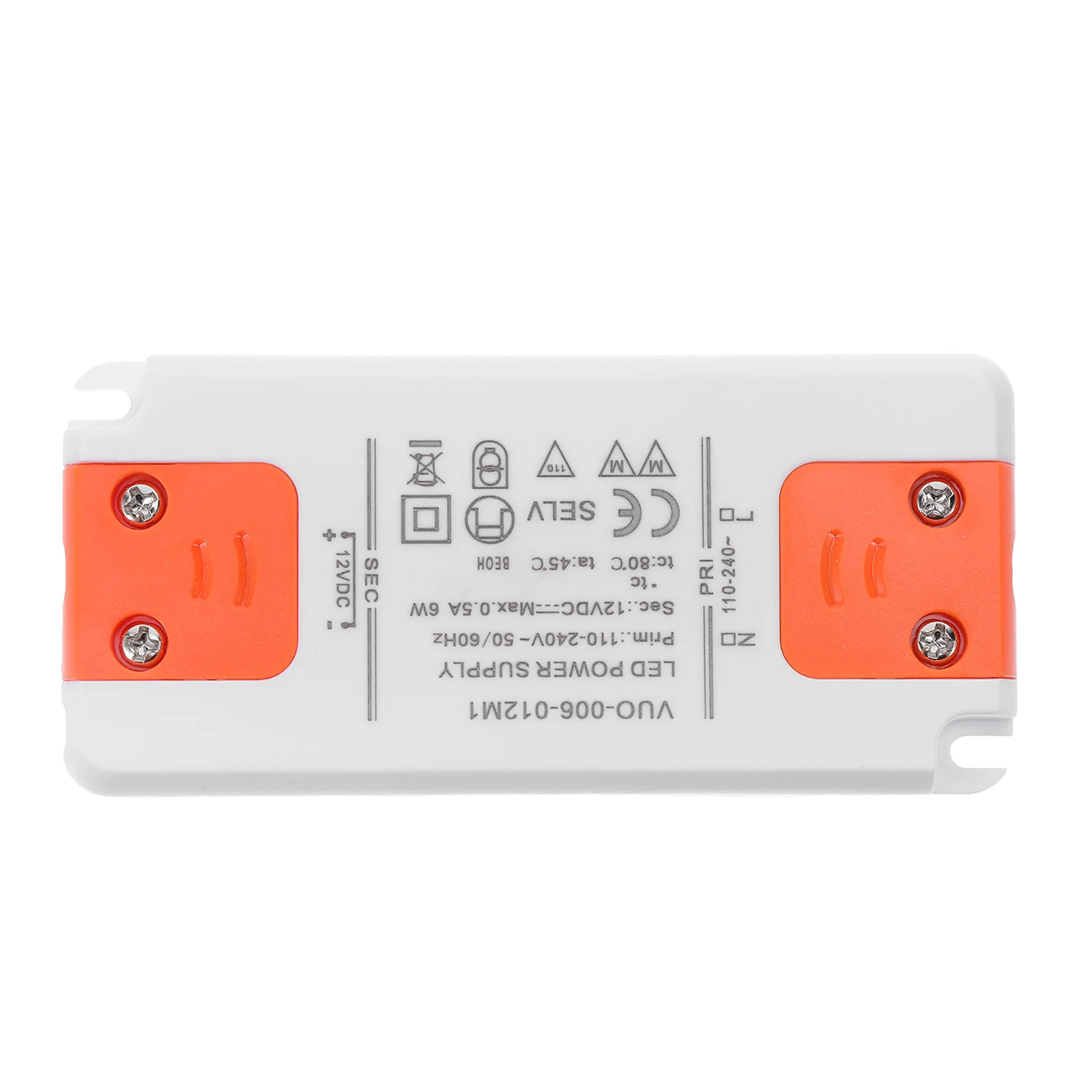 

12V 6W Led Driver Power Supply Ultra-Slim 0.5A Converter For Led Bulbs Lights Energy-Saving Protection