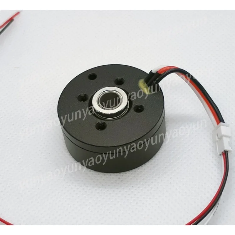 Hollow Shaft Brushless DC Motor, 6.5mm Through Hole for Cable, No Mechanical Limit Continuous Rotation