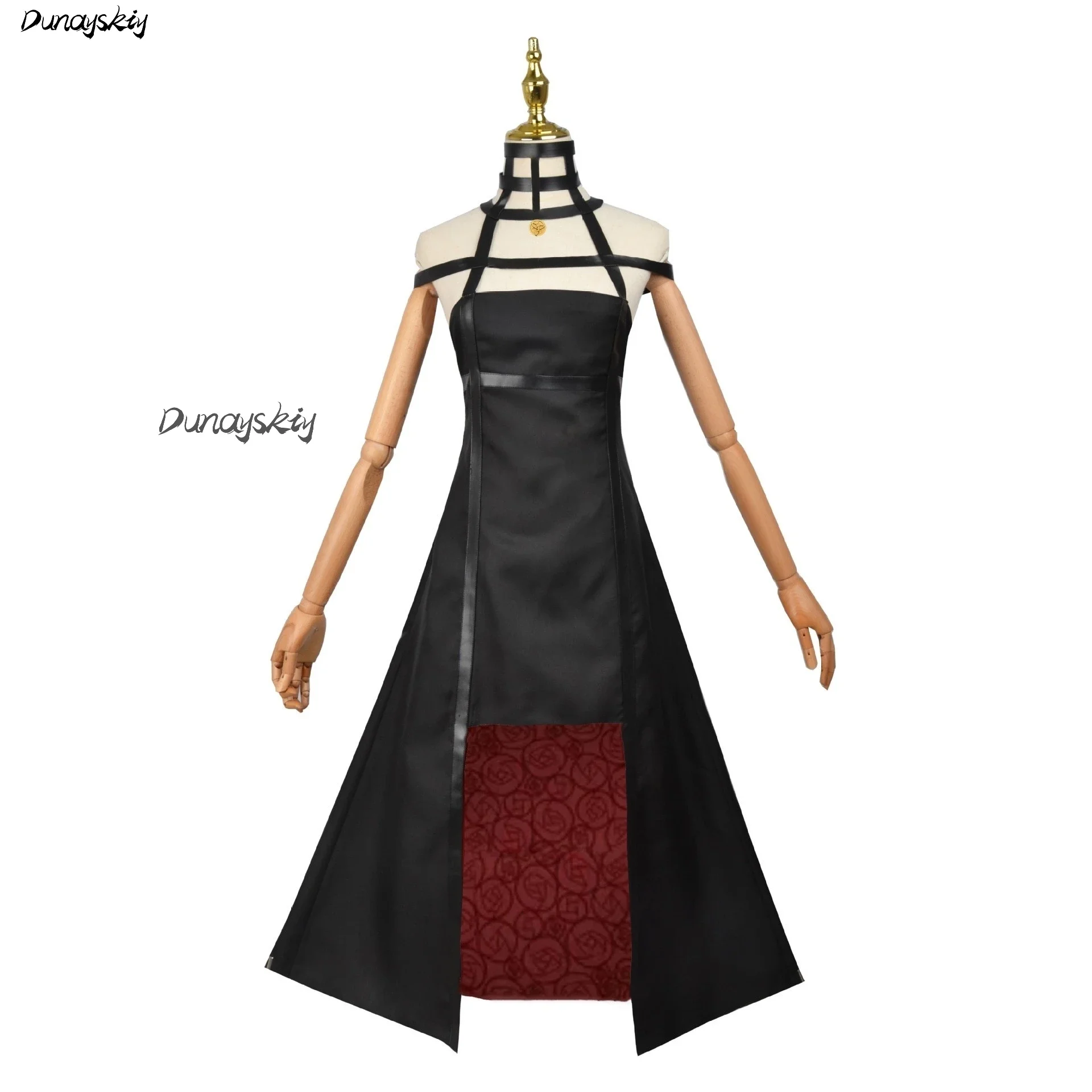 CosplaySpy Yor Forger disfraz de Cosplay Anime Anya mamá uniforme peluca zapato tacones altos vestido de Halloween traje de fiesta personalizado