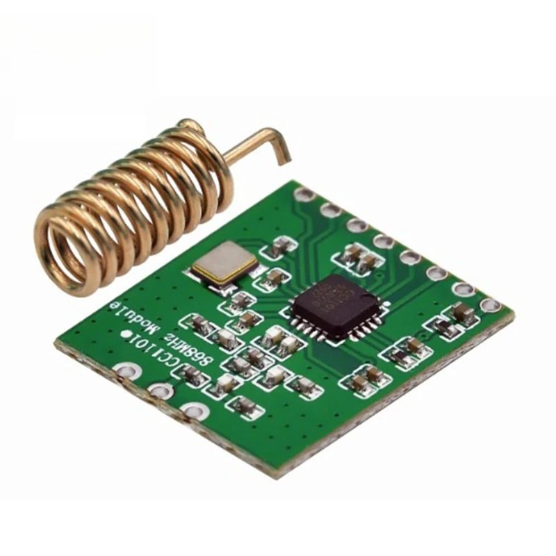 CC1101 Intelligent Industrial Radio Frequency Communication Module SPI Transceiver Module 868MHz Small Volume SMD Type
