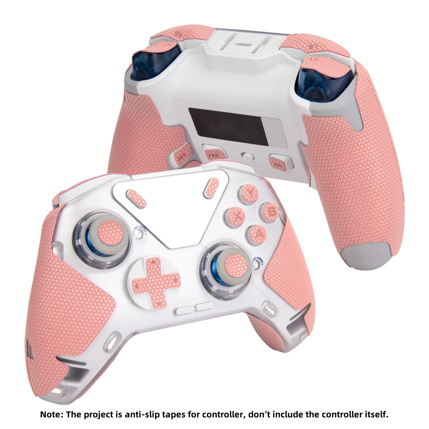 

Pink TALONGAMES Controller Grip Tape Classic Version Compatible With Flydigi APEX 4 Gaming Wireless Handle,Buttons,Non-slip