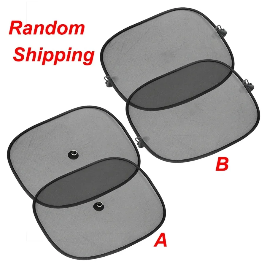 44*36cm Covers For Window Car-styling Car Curtains Sunshade Blocker Sucker UV Mesh Sun Shades Visor Auto Accessories Universal