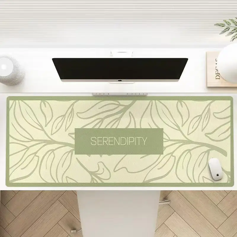 

Большой коврик для мыши с милым рисунком для девочек, для общежития, для компьютерного стола, большой коврик для клавиатуры