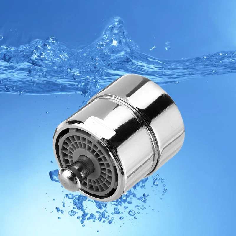 Brass One Touch Control Faucet Aerator Water Saving Tap Aerator Valve 23.6 22mm Bubbler Purifier Stop Water