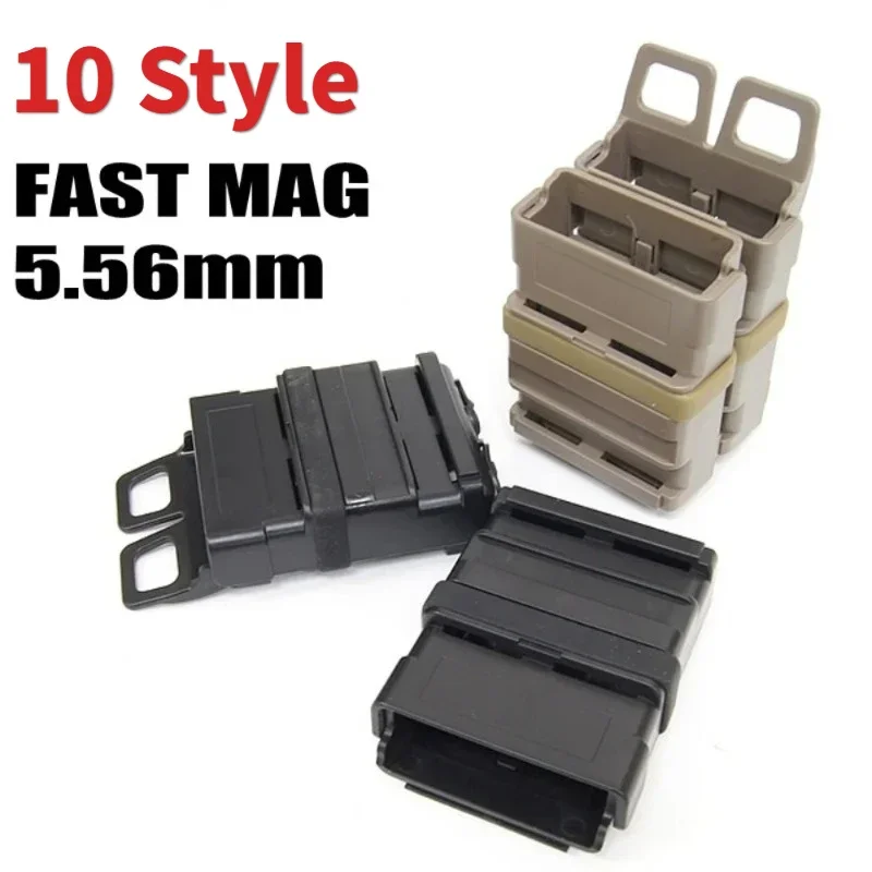 M4 Molle Clip FastMag Hunting Vest Pouch Tactical  Airsoft AR 5.56 Magazine Holder Hunting Fast Mag Holster Waist Bag