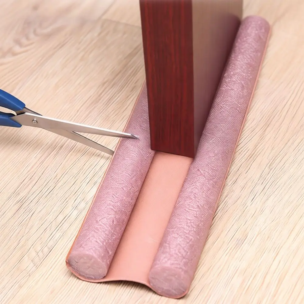 Door Bottom Sealing Strip Flexible Draft Guard Soundproof Noise Blocker Weather Stripping Door Gap Filler Modern Hardware