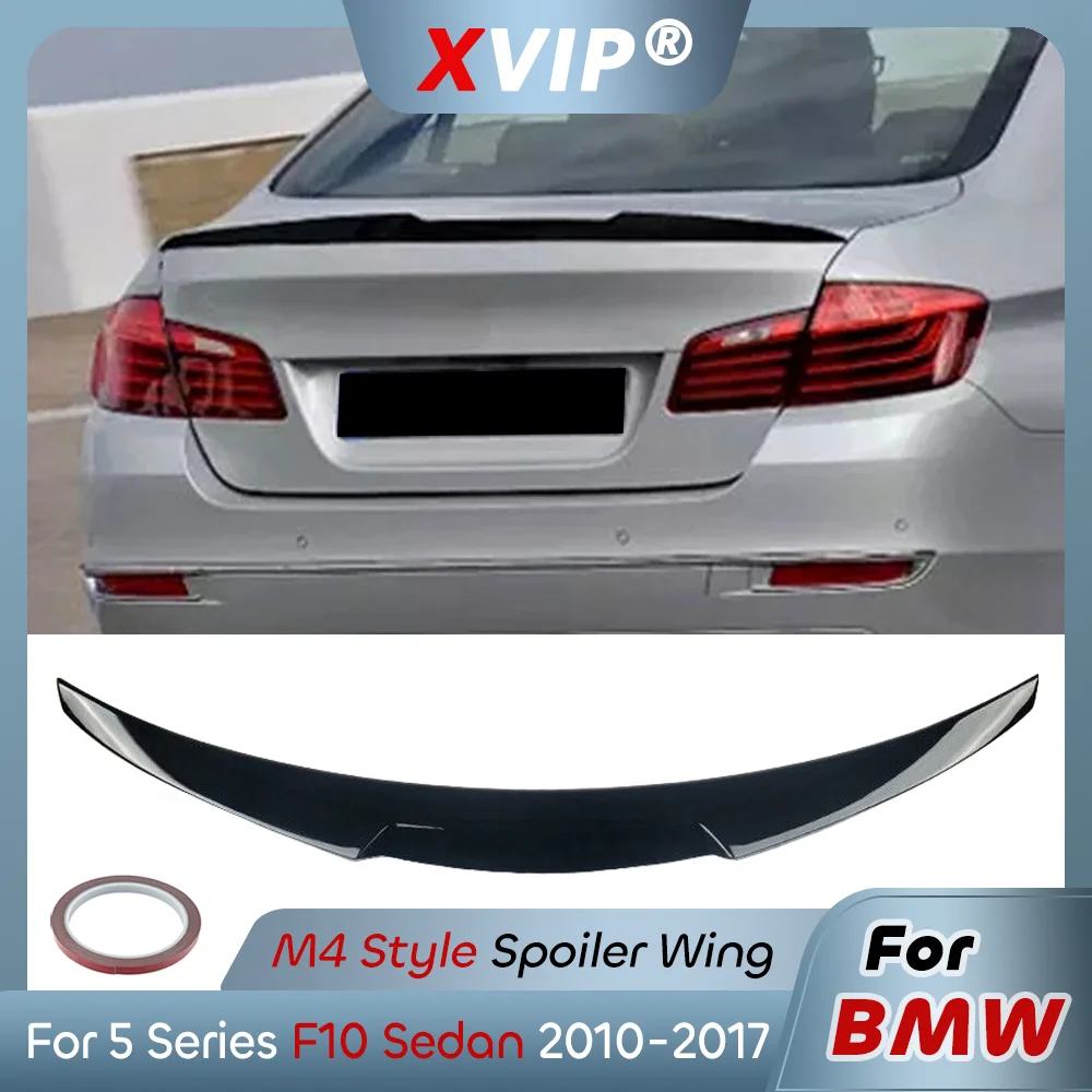 

XVIP Glossy Black M4 Style Rear Spoiler Wing For BMW 5 Series F10 Sedan 2010-2017