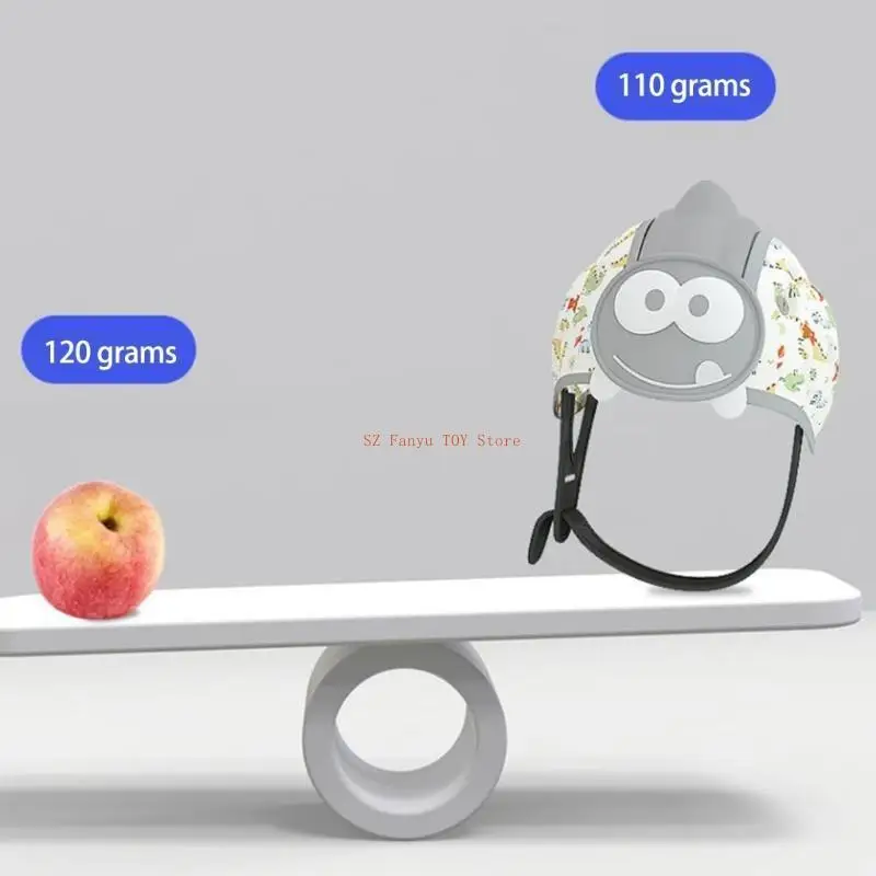 

96GC Cartoon Safety Hat Infants Head Protectors Toddlers Head Protective Caps Crashproof Hat for Learning to Walk Boy Girls