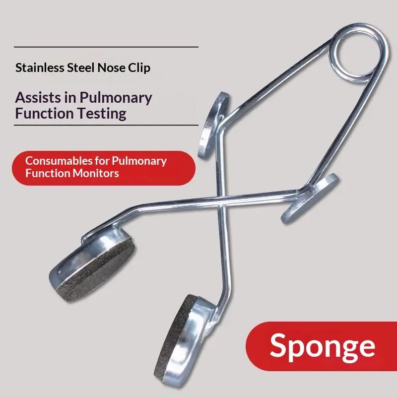 Medical Grade Nose Clips - Reusable Stainless Steel Adult Comfort Fit 9.2x4cm fast shipping