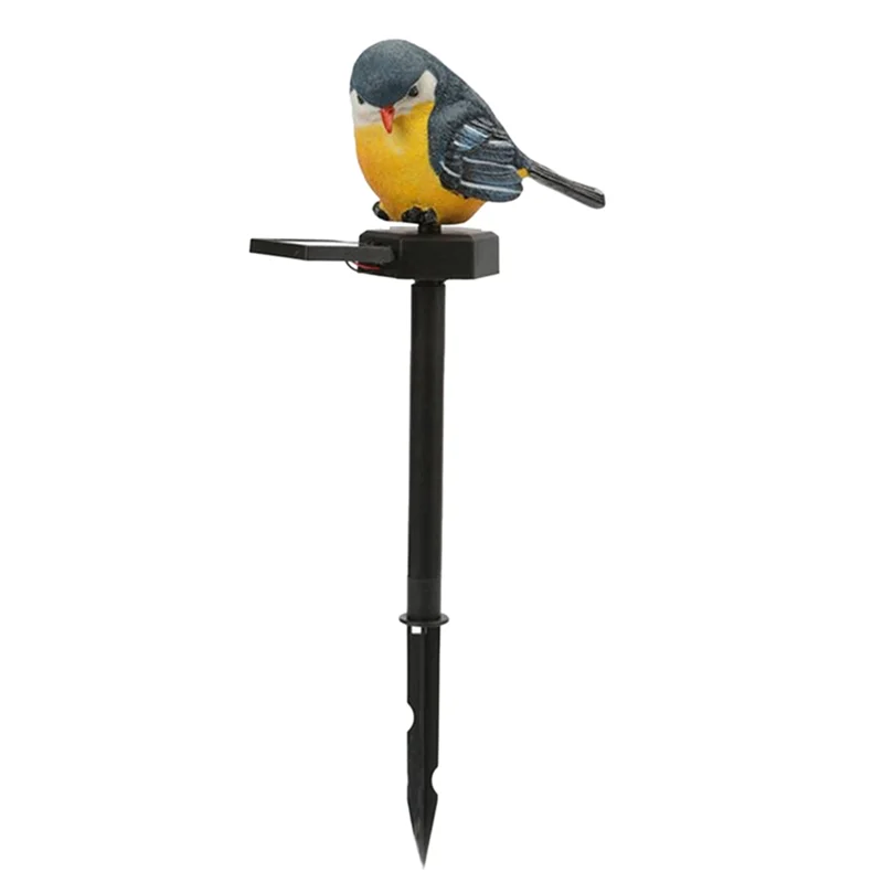 

AB33-Cute Resin Lamp Solar Powered Led Night Lights For Outdoor Garden Waterproof Decoration Lamps With Stake