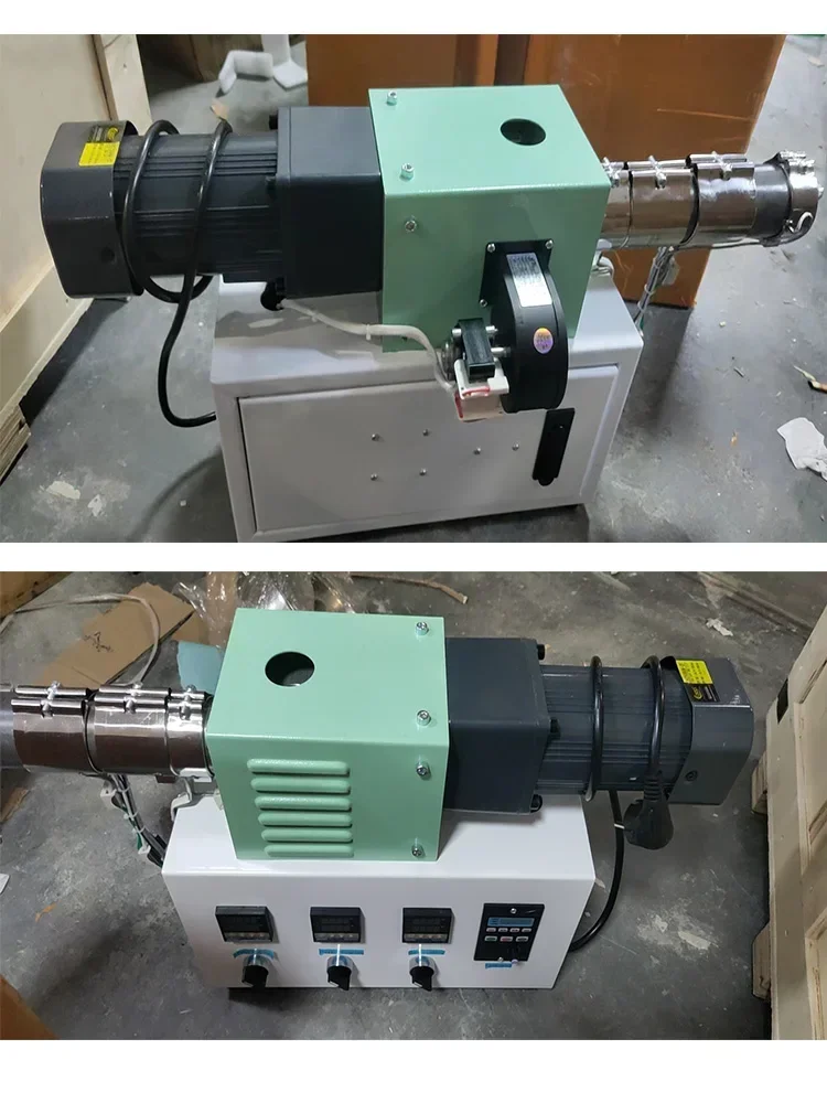 พลาสติกเดสก์ท็อป polymer extruder เครื่องฉีดพลาสติกห้องปฏิบัติการเดสก์ท็อป SJ25 สกรูเดี่ยว extruder ใหม่ 2 กิโลกรัม/ชั่วโมงสกรูเดี่ยว