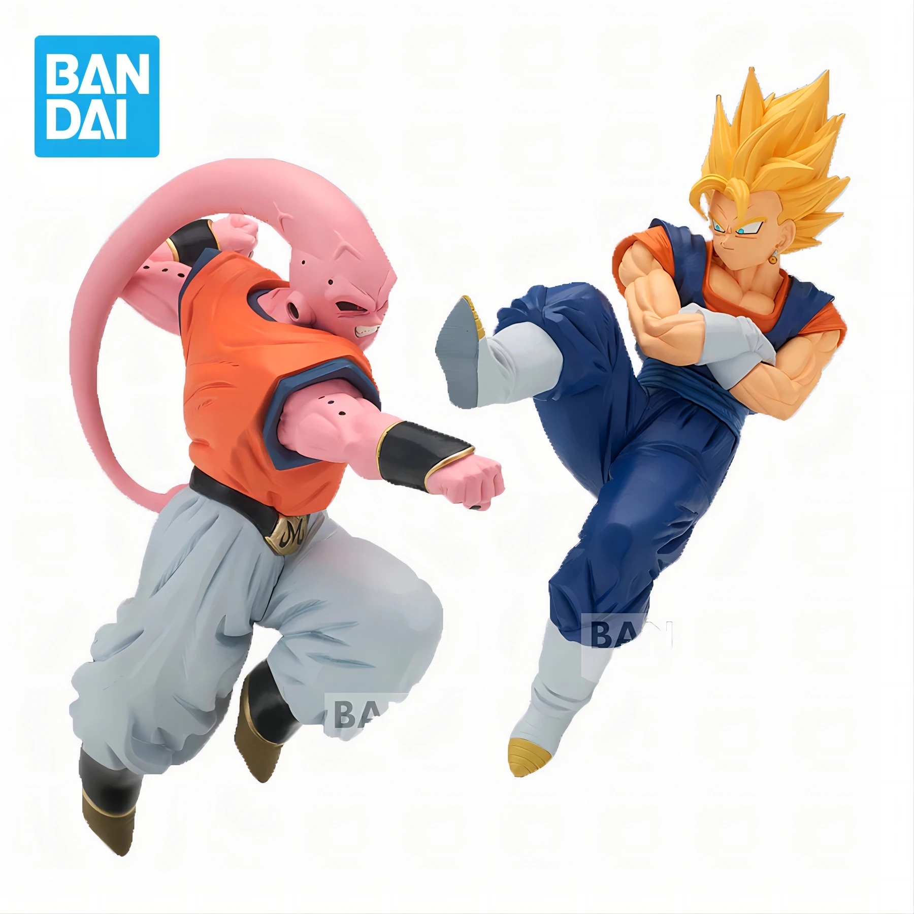 Banpresto Dragon Ball Z Figure Match Makers Vegetto Majin Buu Action Figures DBZ Anime Figurines Collectible Original Figurals