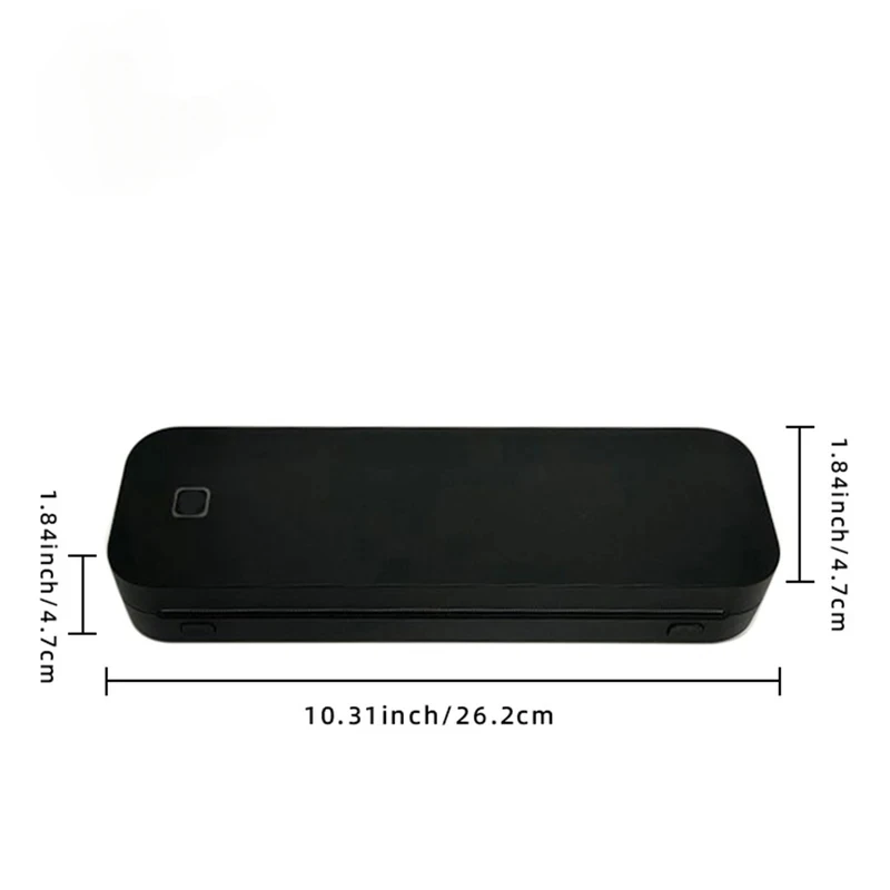 طابعة حرارية محمولة مقاس A4، صورة خالية من الحبر، آلة ملفات PDF، ملاحظات مذكرة، وشم، وقوالب وشم بلوتوث