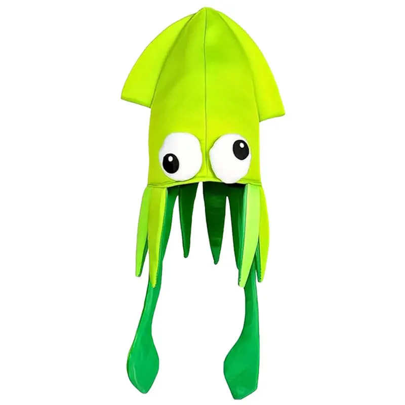 Cappello da polpo in velluto a quattro colori Festival Celebrazione Puntelli per spettacoli di danza Puntelli per spettacoli per adulti Uomini e donne Stessi cappelli