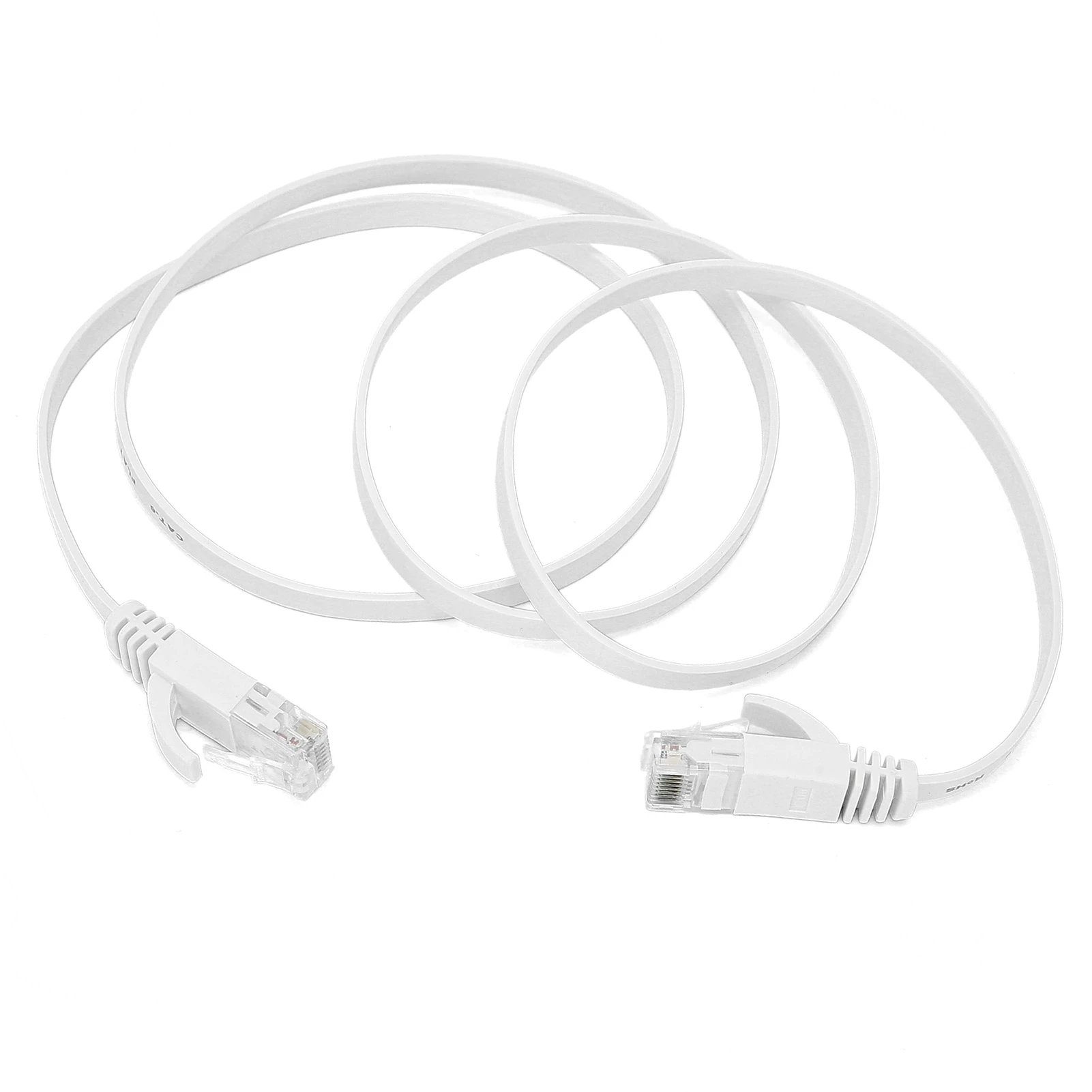 Ethernet Cable CAT6 Gigabit 8‑Core Twisted Pair Network Jumper Flat Copper Wire Supplies1 Meter
