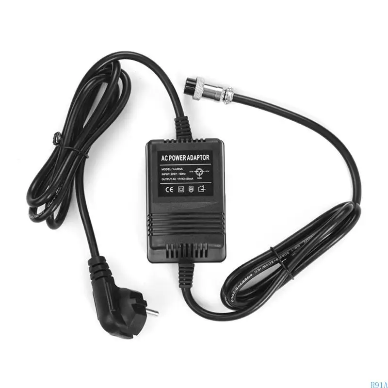 R91A MG166CX Power Supply Adapter Widely Used for F4 F7 Auditory Mixers for Professional Needs 3Pin Round Power Cord