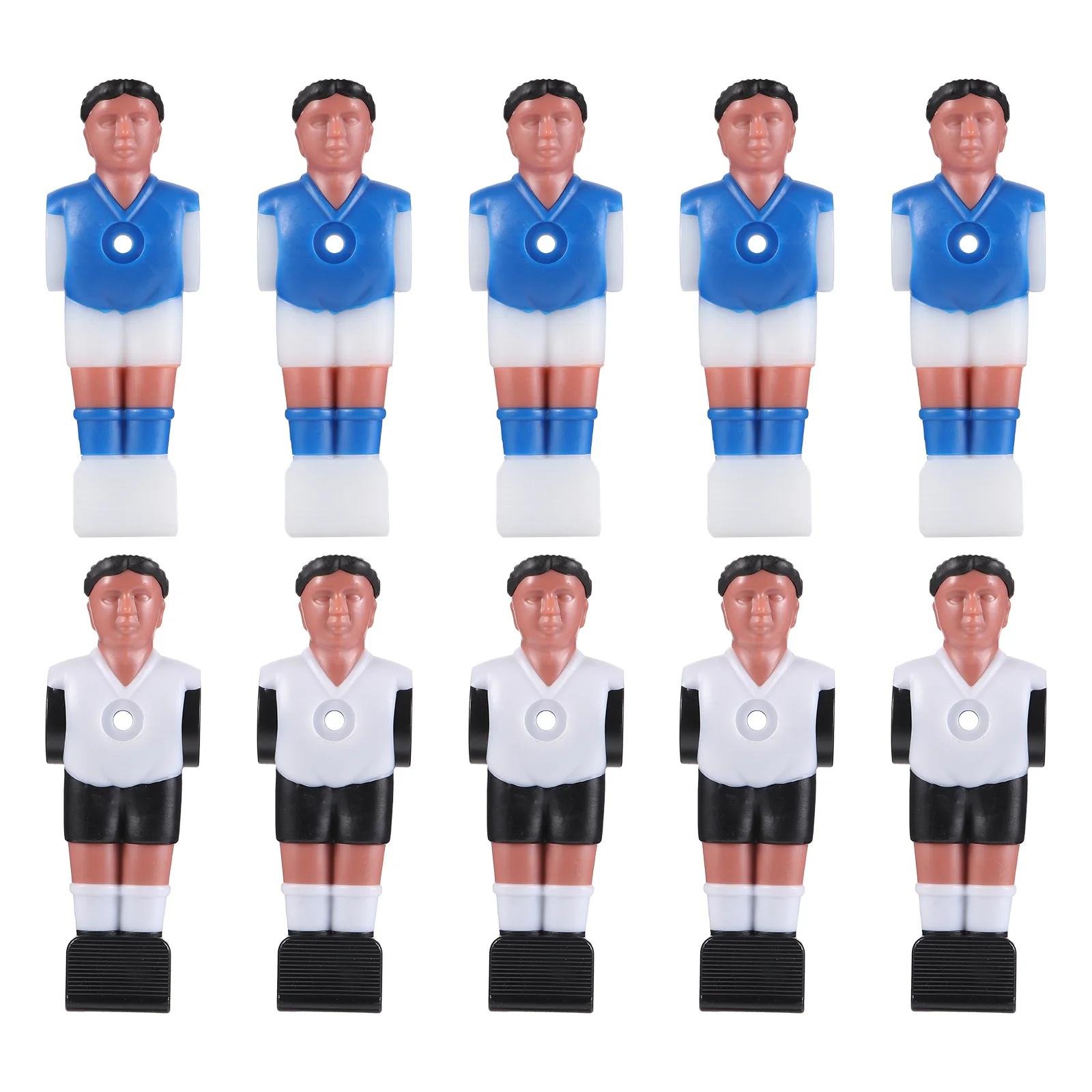 

10 Pcs Football Machine Accessories Soccer Player Models Accessory Man Players Plaything Supplies Foosball Baby