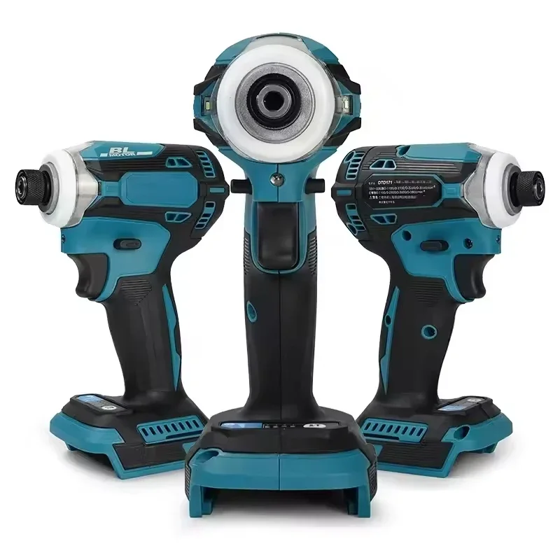 Fit Makita DTD171 Brushless Impact Driver Rechargeable Screwdriver Drills Cordless Power Tools 18V BL Motor Bare Tool Unit Tools