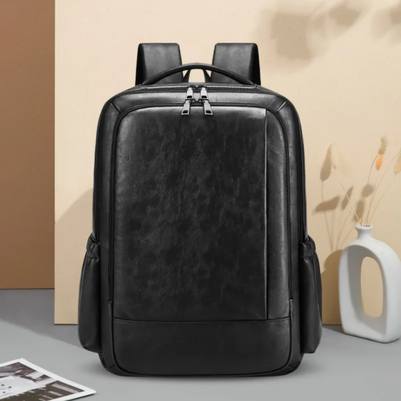 AIGO Executive Backpack Men PU Satchel Briefcase Office Casual Travel Laptop Office Business Sports Shoulder Back Pack Mochila