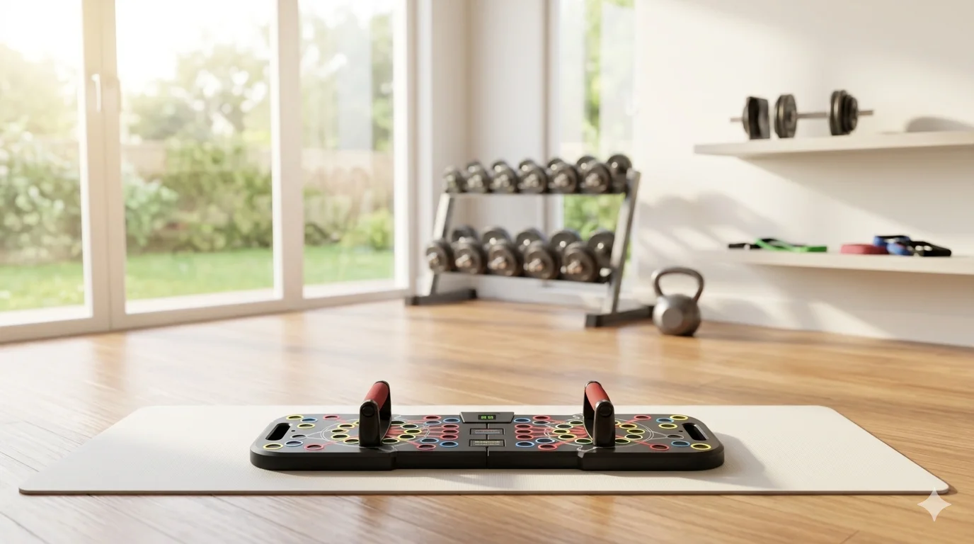 บอร์ดฟิตเนสแบบพับได้อเนกประสงค - Push Up Board บทวิจารณ์และราคา