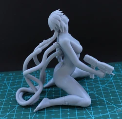 1/18 60mm Resin Figure Model Kits Ghost Shell Unpainted No Color RW-230