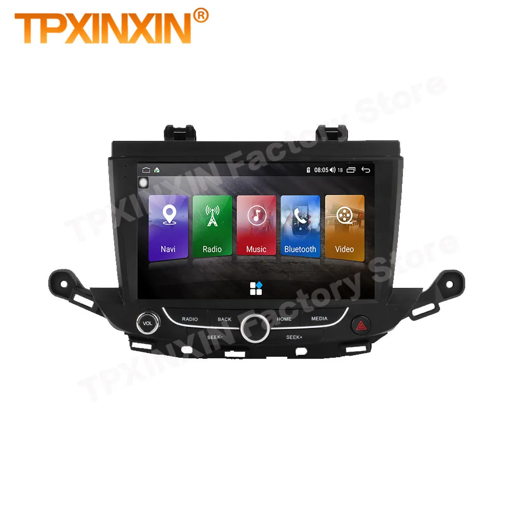 8+256G Android 12 Stereo Receiver Automotive Multimedia For Buick Verano 2015 2016 2017 GPS Radio Coche With Bluetooth Head Unit