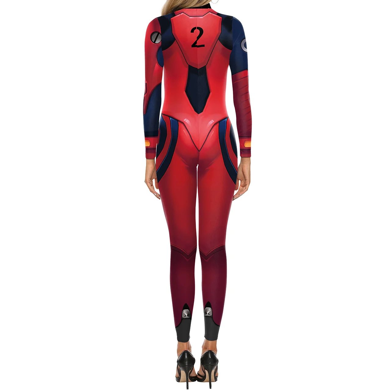 Fantasia de Cosplay Anime para Mulheres, Bodysuit Lovely Girl, Roupas de Festa, Catsuit Spandex Zentai Suit, Macacão Festival, Moda