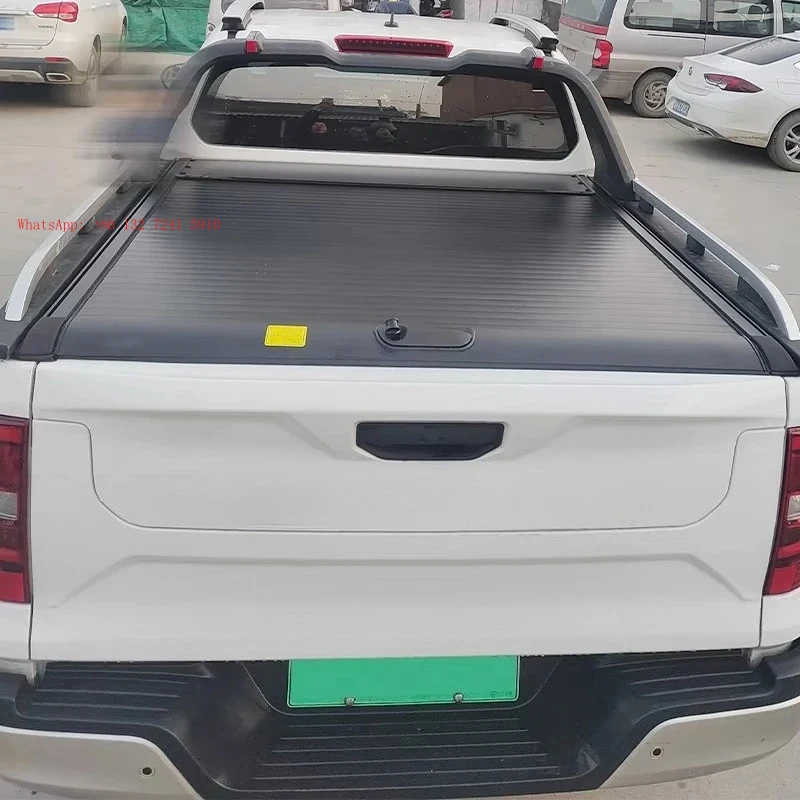 

High Quality Hard Aluminum Alloy Retractable Tonneau Cover Fit Hunter Pickup Truck