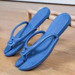 Summer Folding Slippers Men Flip Flops Portable Travel Hotel Beach House Shoes Men Light Soft EVA Slippers Women Bathroom Slides