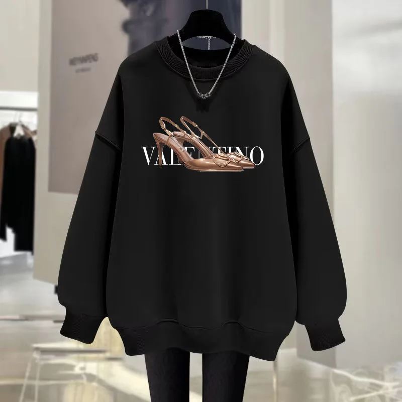 Felpa con cappuccio di lusso da donna autunno inverno Harajuku Y2k Designer Felpa pullover da donna di alta qualità Abbigliamento casual vintage femminile