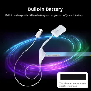 Zemismart Zigbee Rolly Shadow Bloods Motor für 17 mm 25 mm 28 mm wiederaufladbarer Röhrchen Vorhang Motor Arbeit mit Tuya Alexa Google Home 8 Hauptverkauf Moto de Shutga - №7