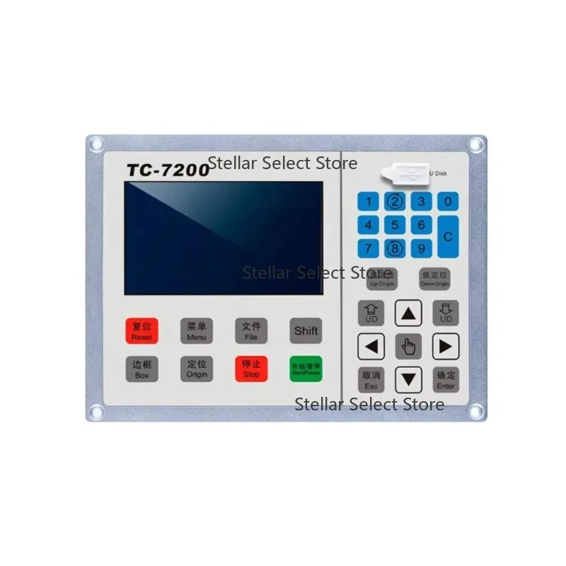 New Trocen TC-7200 Fully Automatic DC 24V Steel Controller 8-Axis Motion Control Card Digital Knife Cutting Machine