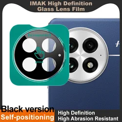 IMAK Glass Lens for OnePlus 13 12 5G Black Version Camera Protector Film Self-positioning