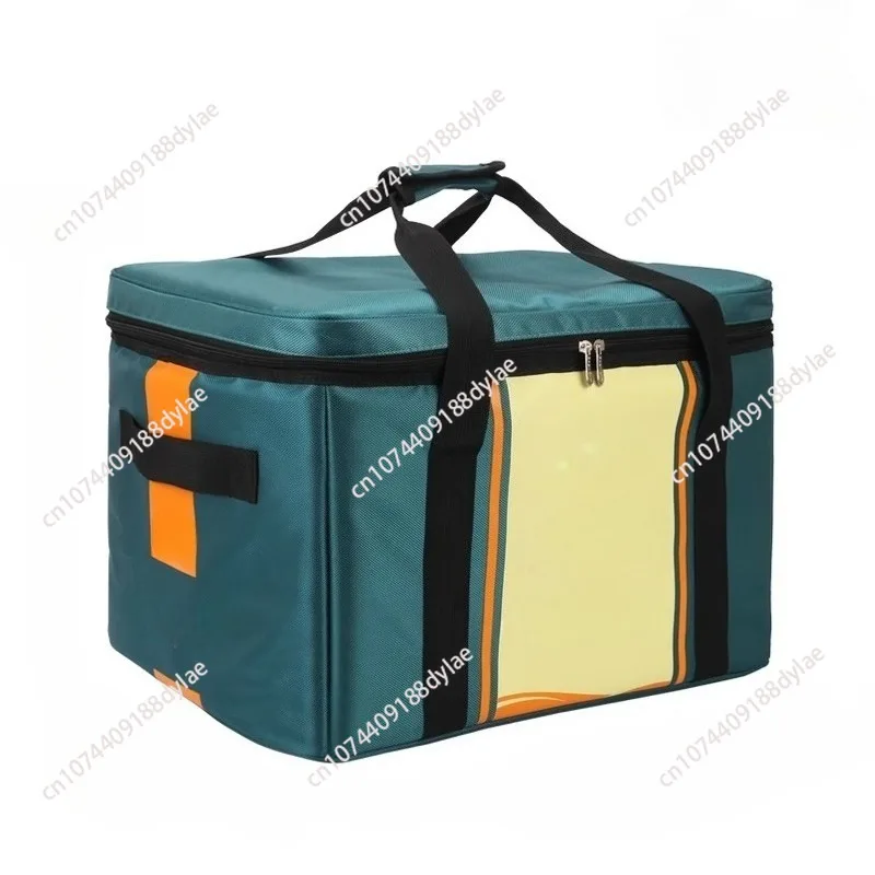 

94L Extra Large Thick Aluminum Foil Insulated Bag Seafood Fresh-Keeping Bag Waterproof Ice Pack Ice Pack Meal Delivery Container