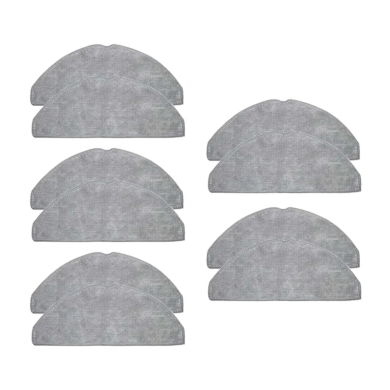 WHYY-pieza de repuesto de paños de fregona para Robot aspirador Eufy L60, accesorios de paños de fregona lavables con almohadilla de microfibra